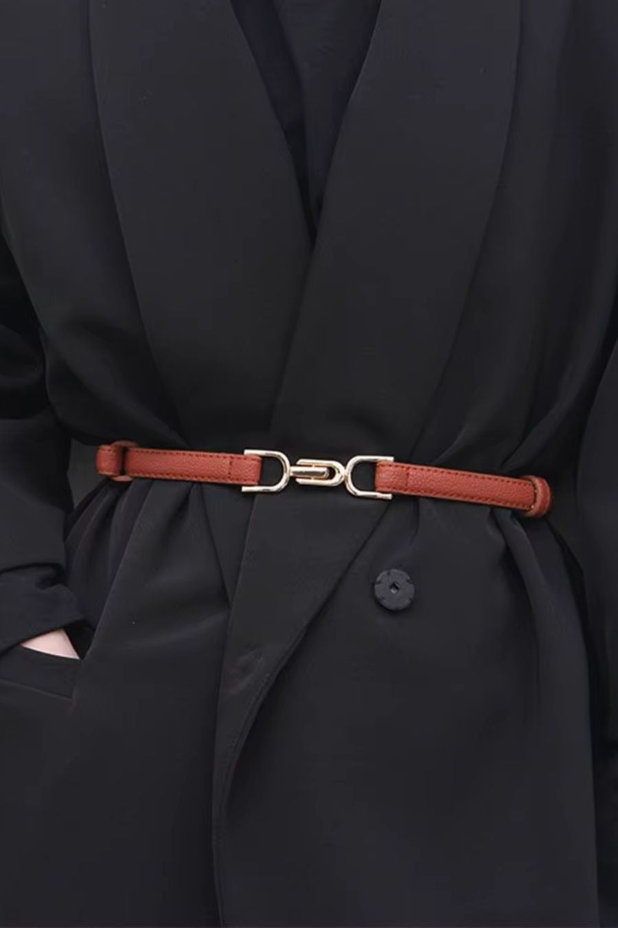 Cinturon delgado Elegante