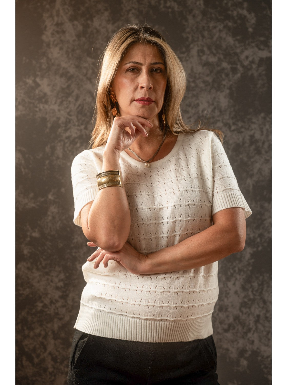 Blusa Tejida para Mujer. Juanita Hueso