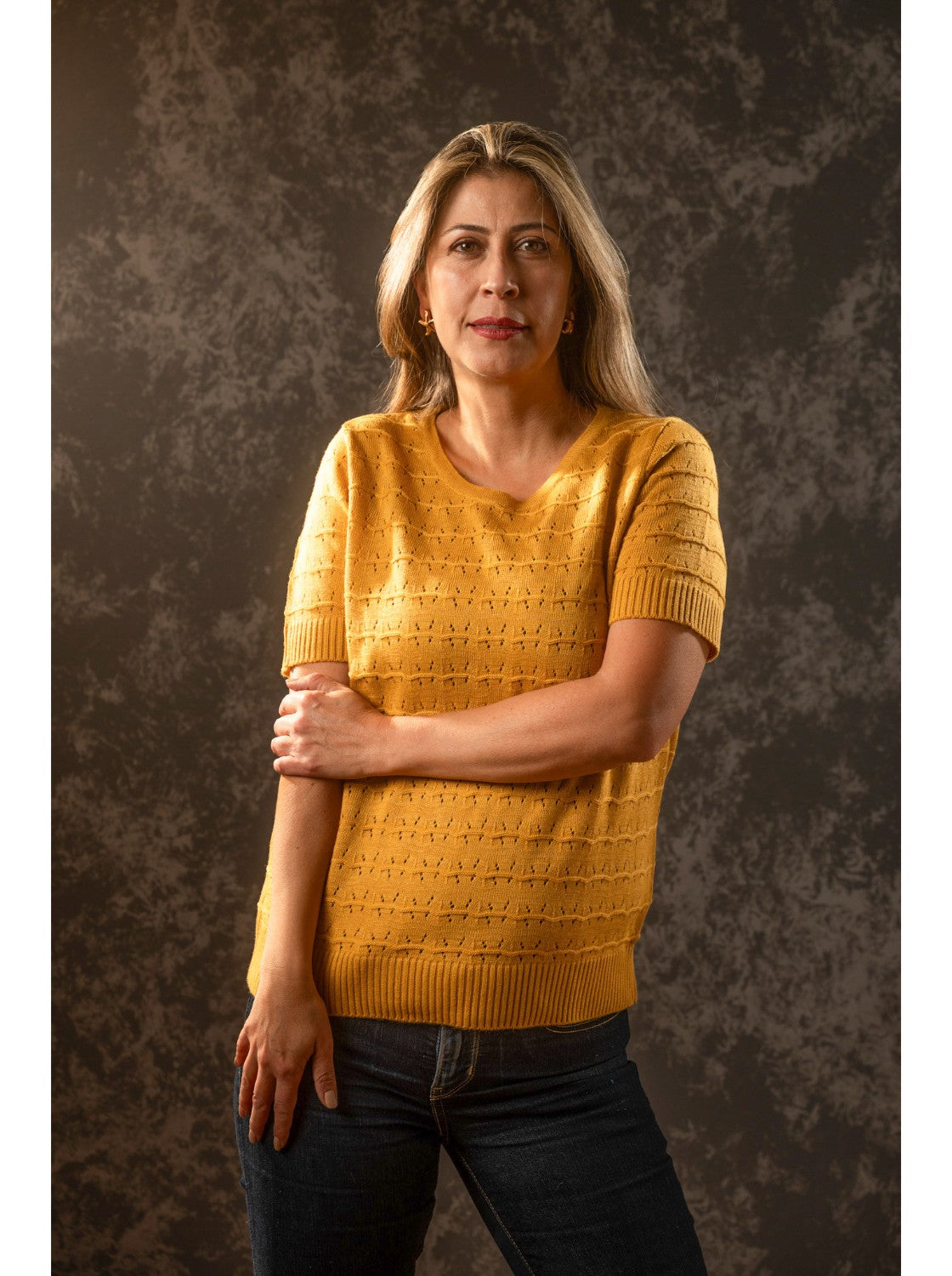 Blusa Tejida para Mujer. Juanita Mostaza