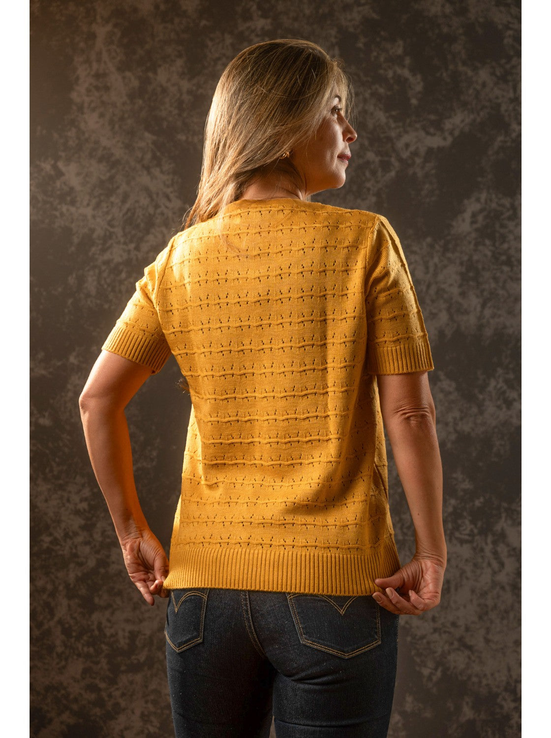 Blusa Tejida para Mujer. Juanita Mostaza