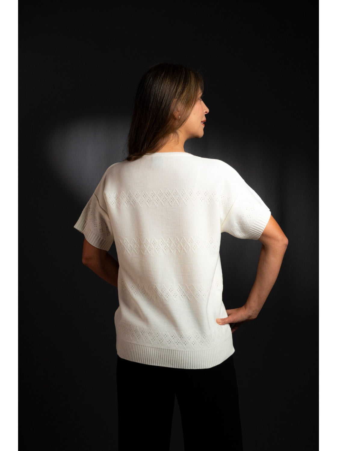 Blusa tejida para mujer. Rosalia Hueso