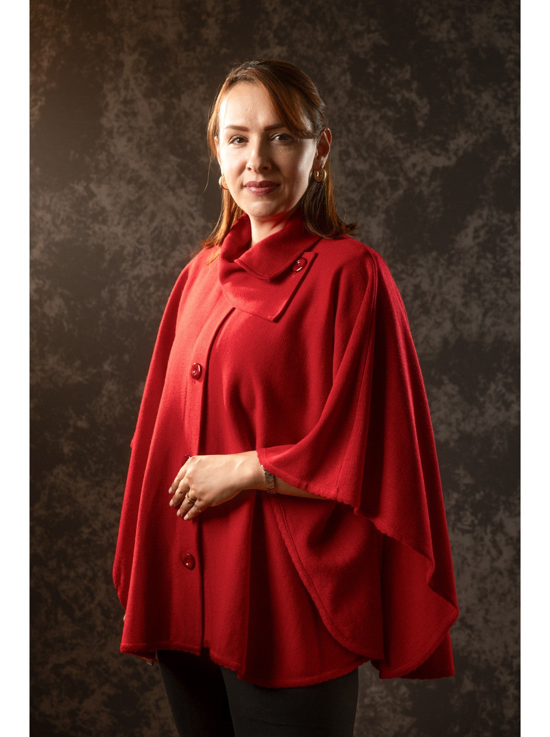 Capa elegante para mujer - Rosita Rojo