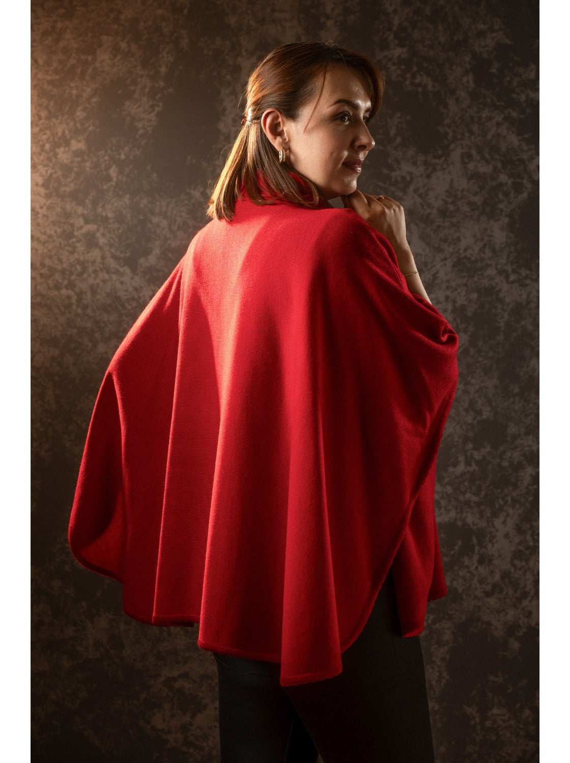 Capa elegante para mujer - Rosita Rojo