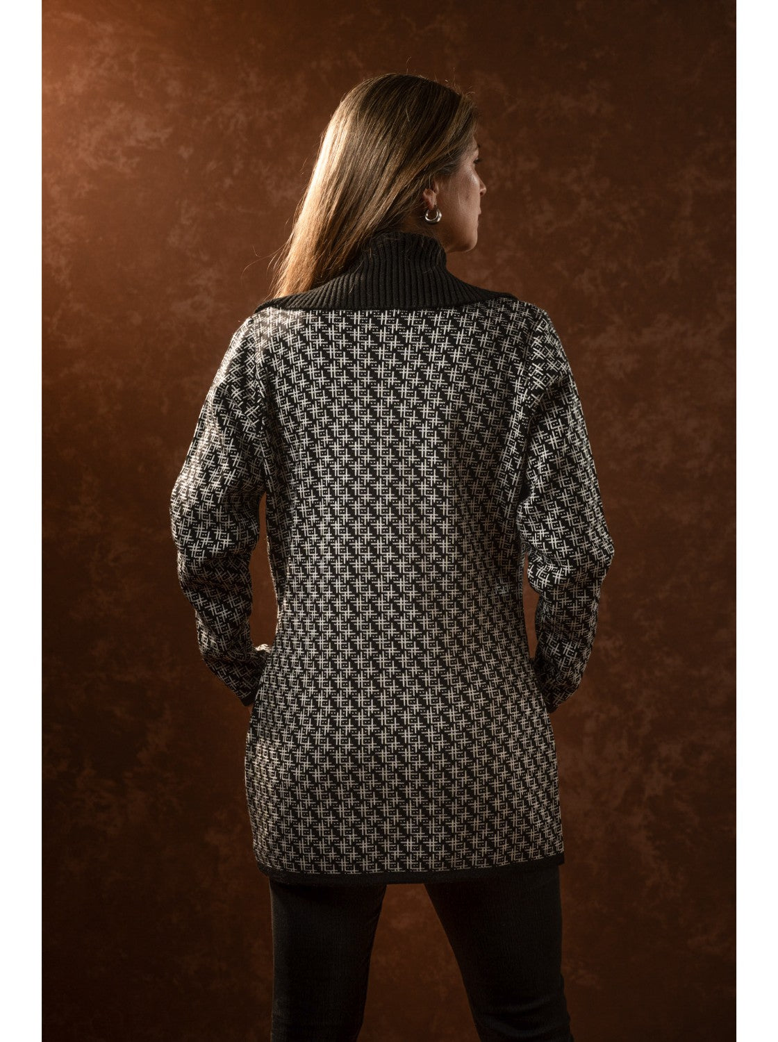 Gaban tejido para Mujer, Kendal Negro