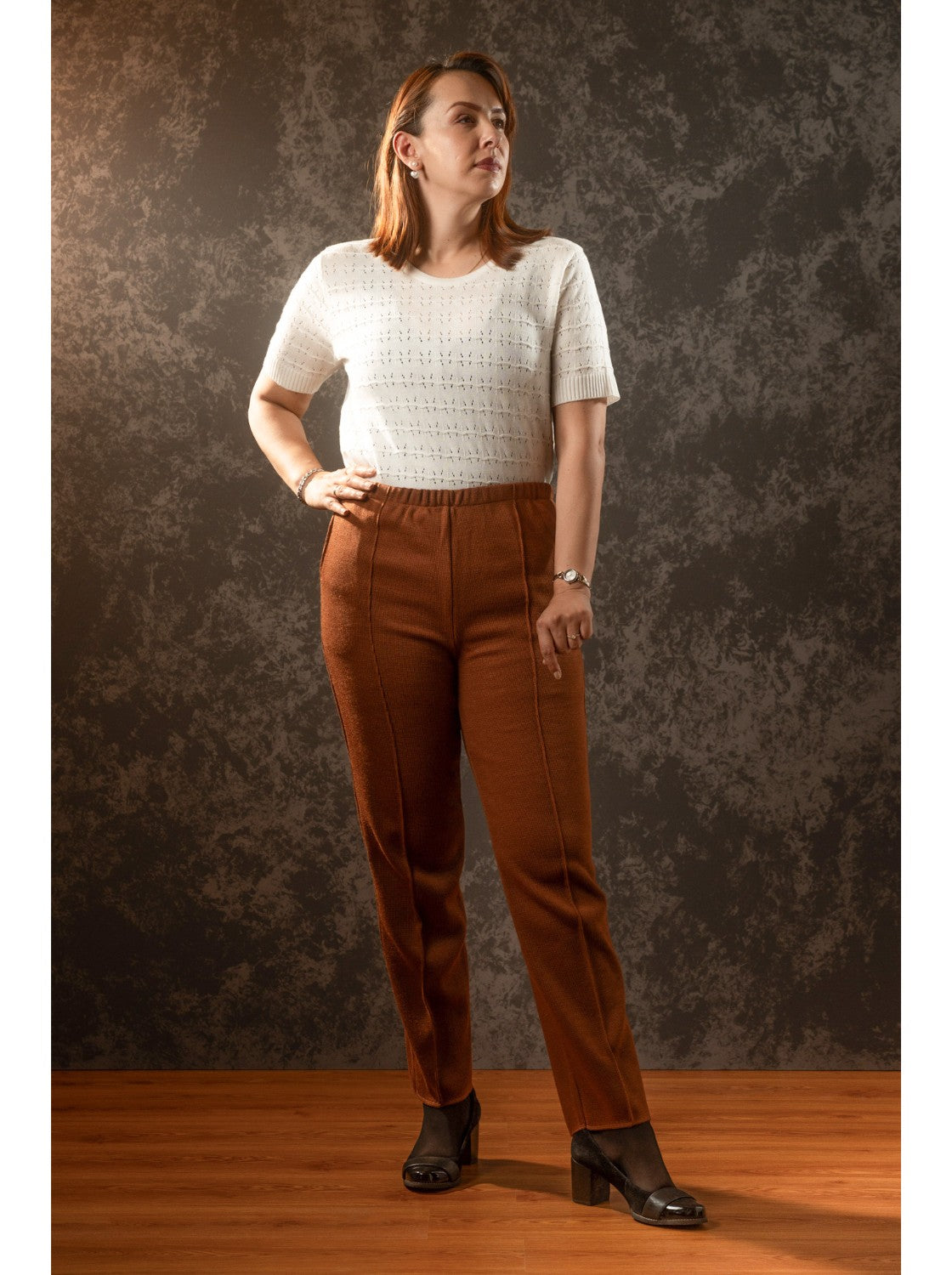 Pantalon para mujer Miel. Casadiego