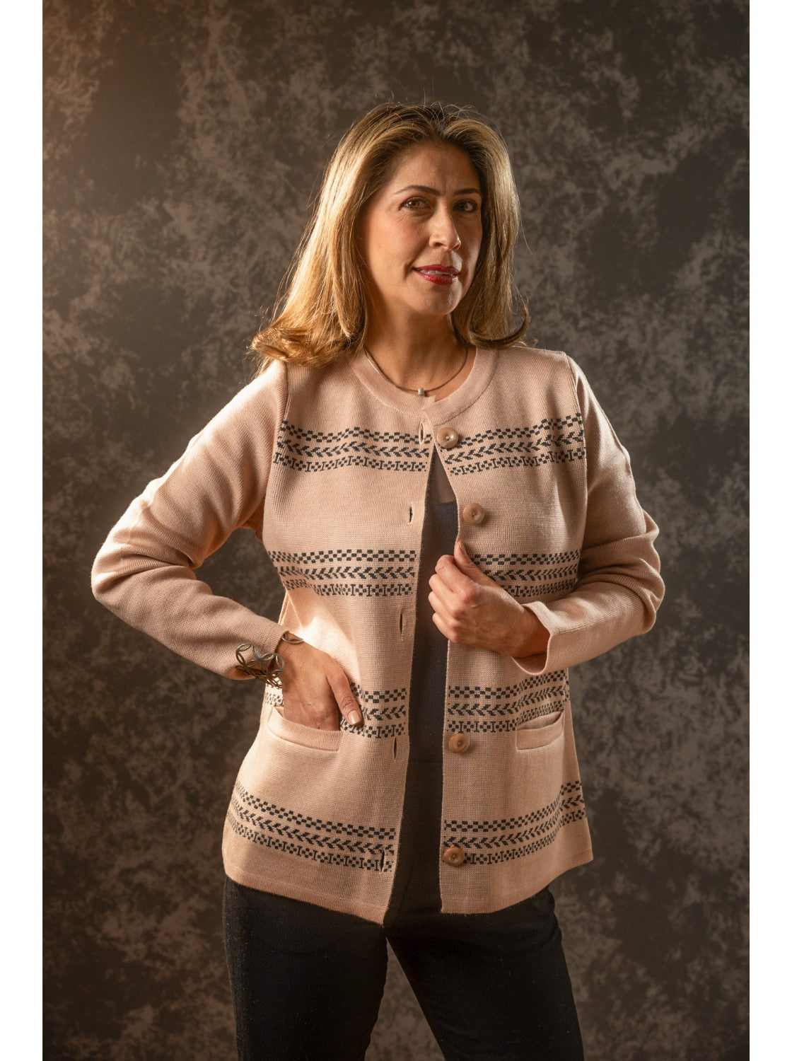 Sueter de lana para mujer. Vicky Curuba