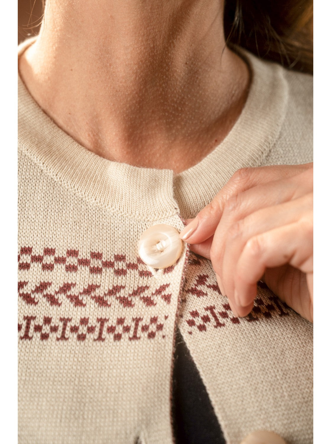 Sueter de lana para mujer. Vicky Habano